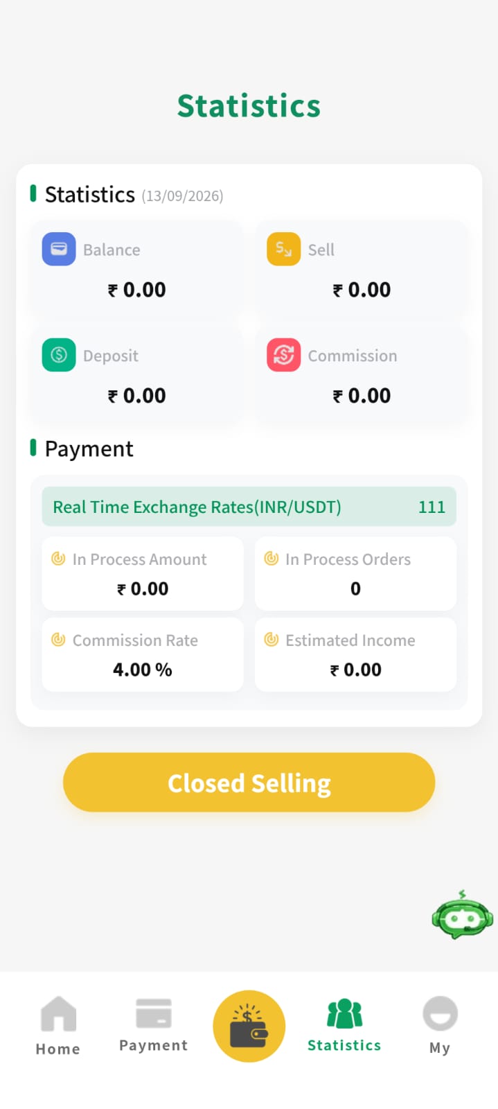 Linkpay Account Screenshot
